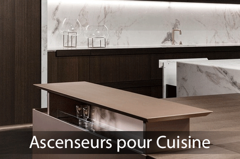 Ascenseurs pour accessoires de cuisine